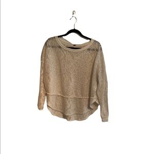 Free People knit sweater